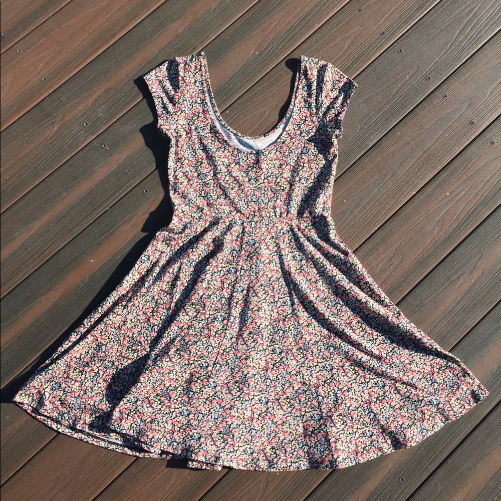 Floral Skater Dress